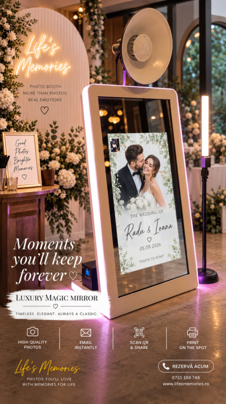 Life’s Memories Magic Mirror & AI Photo Booth
