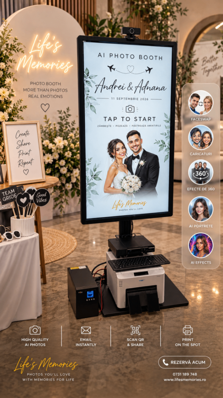 Life’s Memories Magic Mirror & AI Photo Booth